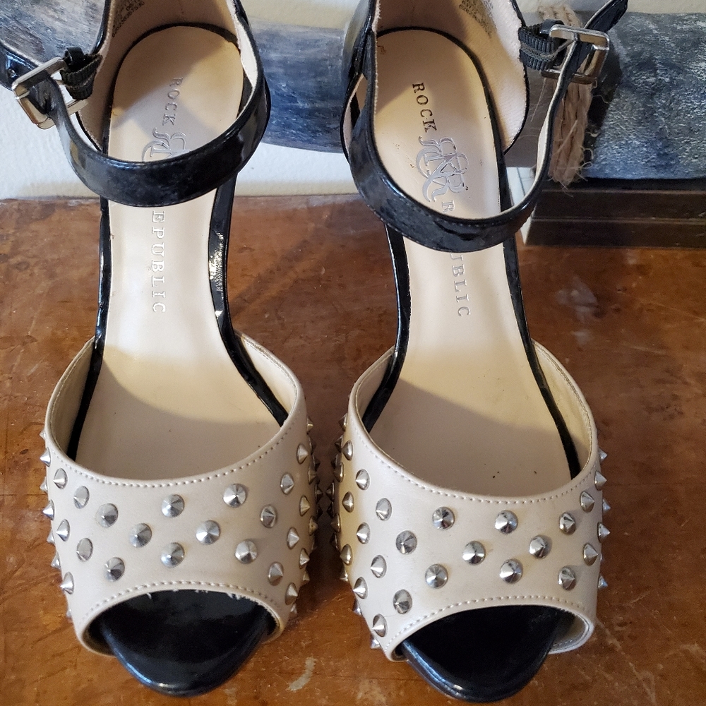 Studded Heels